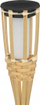 Fener solar Atmosphera Maceo, 70cm, bambu, bezhë