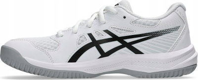 Atlete tenisi për kalamaj Asics Upcourt 6 GS, GEL, shollë non marking, të bardha
