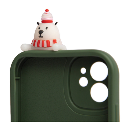Fotroll për telefon IP11 TECH TIME Christmas Edition Green Toy