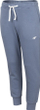 Trenga sportive për vajza 4F Jr HJZ22 JSPDD001, pambuk, me bel elastik, gri blu
