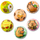 Top lodër Capybara Foam Bouncing Ball, 6.5 cm, shumëngjyrësh
