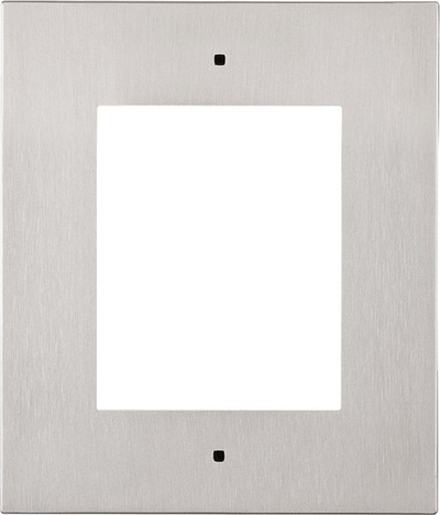 Kornizë montimi 2N 9155011 Verso, për 1 modul, inox, e argjendtë