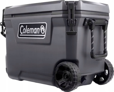 Frigorifer kampingu Coleman Convoy Cooler 65QT, 53L, me rrota