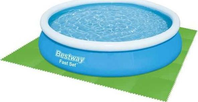Tapet mbrojtës për pishinë Bestway Pool Base Mat Puzzle 58636, 9 copa, 78 x 78 cm, blu