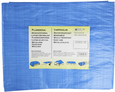 Mbulesë mbrojtëse AGRO JUMAL PE, 4x8 m, standard, blu