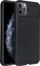 Mbrojtëse telefoni Carbon Premium për iPhone 11 Pro Max, TPU i butë, me teksturë karboni, e zezë