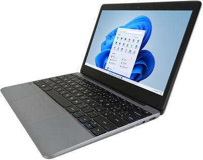 Laptop UMAX VisionBook 12WRx, 11.6'', Intel Celeron, 4GB RAM, 128 GB eMMC, Intel UHD Graphics, i hirtë