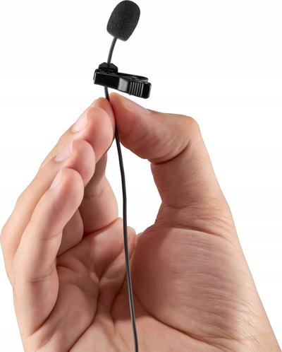 Mikrofon lavalier JOBY Wavo Lav PRO, kabllo 2.5 m, lidhje 3.5 mm, i zi