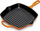 Tigan grili Le Creuset Signature Square Grill, gize me emalim, portokalli e kuqe