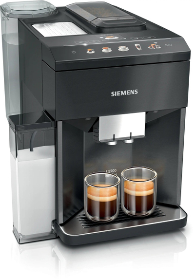 Aparat kafeje automatik Siemens EQ.500 TQ518RX3, 1.9L, espresso, i zi