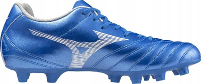 Këpucë futbolli Mizuno Monarcida Neo III Select M P1GA242527, pjesa sipër plastike, formë e gjerë, blu