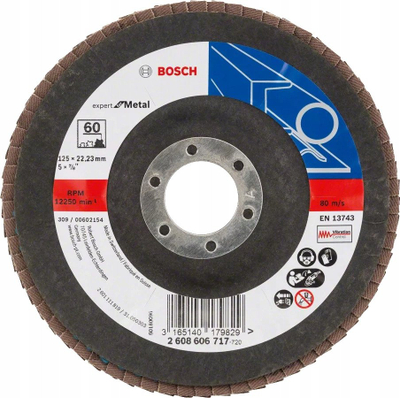 Set disqe prerëse Bosch Professional X551 Expert, 40 copë, 125mm, për metal