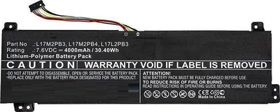 Bateri laptopi CoreParts MBXLE-BA0287, zëvendësuese, e zezë