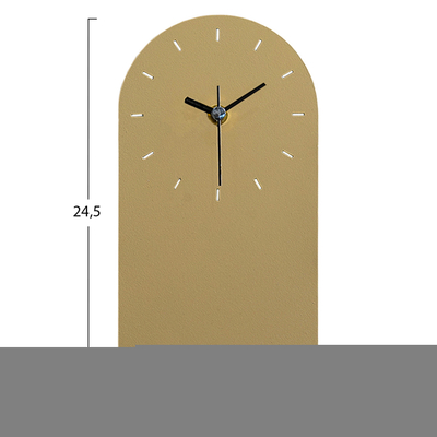 Orë tavoline HM4339.03, metal, 12x24.5 cm, cappuccino