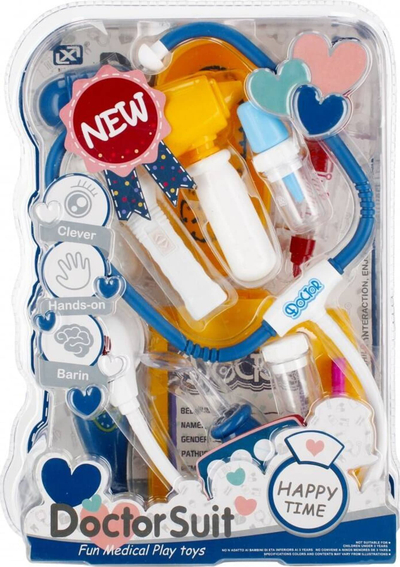 Set mjeku lodër MEGA CREATIVE 502495, me gjithë aksesorët, shumëngjyrësh