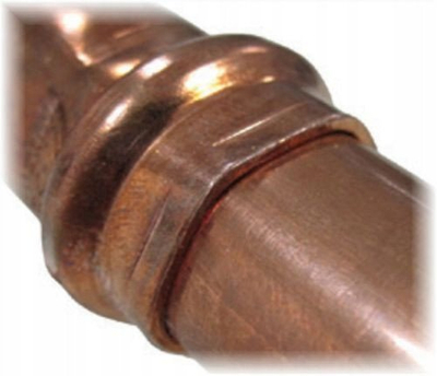 Kapak lidhës bronzi Press Fit, dalje femër 22 mm, dalje mashkull 1"