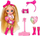 Kukull Barbie Extra Minis Travel, 14 cm, Safari Fashion, rozë