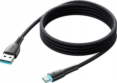Kabllo karikimi Joyroom Starry Series SA32 AC6, USB A në USB C, 100W, 1m, e zezë