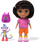 Set lodrash Nickelodeon Dora the Explorer Best Friends Dora and Boots, kukull 6", figurë Boots, për fëmijë 3+