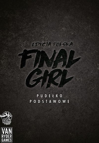 Lojë tavoline Lucky Duck Games Final Girl Core Box, për 1 vetë, edicioni polak, e zezë