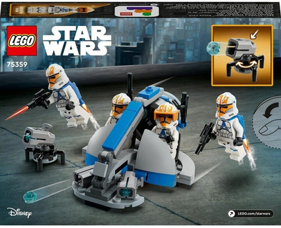 Set LEGO® Star Wars™ 75359 332nd Legion Ahsoka Clone Trooper Battle Pack
