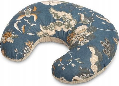 Jastëk qafe Sensillo Velvet Morocco, ergonomik, kadife, bezhë