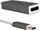 Adapter USB Qoltec USB C në DisplayPort, 4K, gri