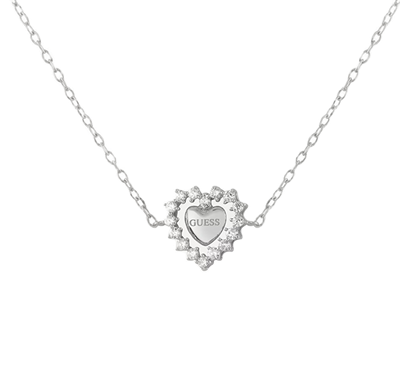 Byzylyk për femra Guess Heart Jardin JSBB04457JWRH, i argjendtë