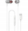 Слушалки Dudao X1PROT In-Ear, USB-C, 1.2m, бели