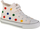 Atlete për kalamaj Big Star Shoes Jr JJ374059, me pjesë t’epërme t’lartë, t'bardha
