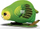 Lodër 3D ekologjike Teka Eugy Parrot Kakapo, puzzle 3D, 3 pjesë, jeshile