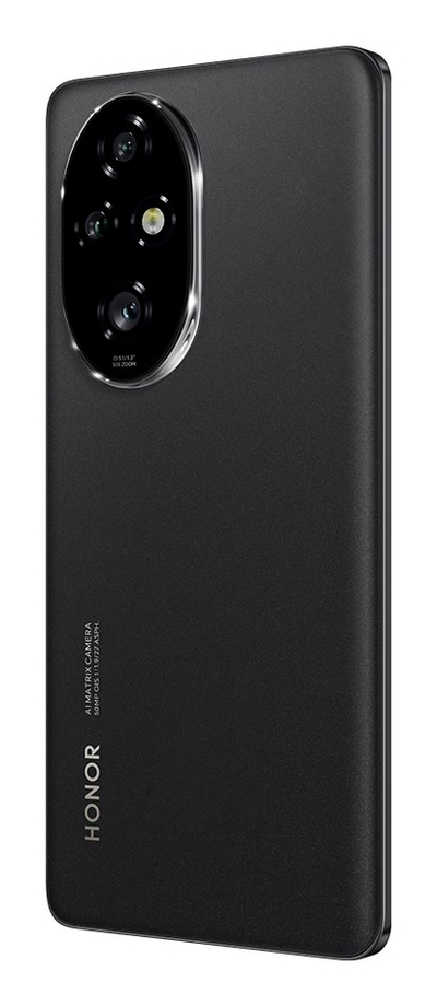 Telefoni HONOR 200 Pro, 12GB RAM, 512GB, Dual SIM, ngjyrë e zezë
