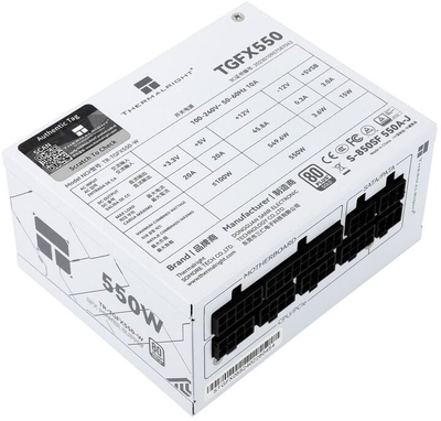 Furnizues energjie Thermalright TR TGFX, 550W, modular SFX, 80 Plus Gold, i bardhë