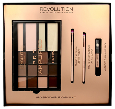 Set për vetulla Makeup Revolution Brow Amplification