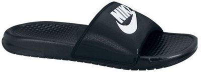 Sandale Nike Benassi JDI, për meshkuj, të zeza me të bardhë