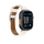 Каишка за рака за Apple Watch AmazingThing Class Band, кожа, 45 46 49 mm, светло беж