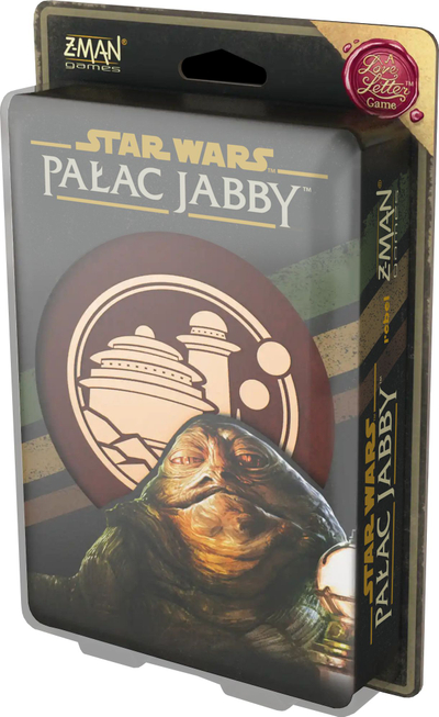 Lojë me letra Rebel Jabba's Palace Star Wars, zgjerim, për 2 6 lojtarë, shumëngjyrëshe