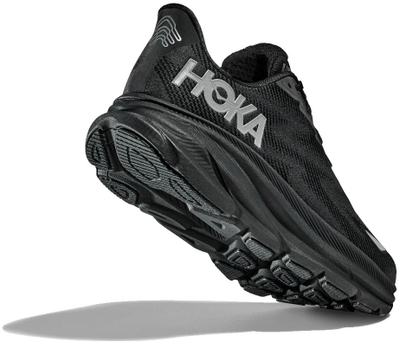Atlete vrapimi Hoka Clifton 9 GTX, meshkuj, membranë Gore Tex, të zeza