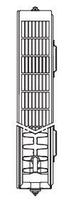 Radiator Stelrad, 60 x 50 cm, i bardhë