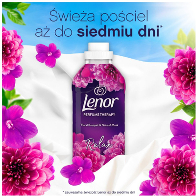 Zbutës rrobash Lenor Amethyst &amp; Floral Bouquet, 1200 ml