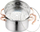 Tenxhere avulli Klausberg KB-7731, 3 kate, 4L, 22 cm, argjendtë