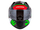 Helmeta moto Cassida Aero Drome, full face, polikarbonat, gri e zezë