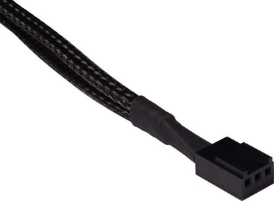 Кабел продолжувач за вентилатор Alphacool 18687, 3-пин во 3-пин, 60 cm, црн