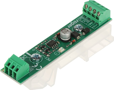 Modul Roger MCI-7 Matching and Isolating, ndërfaqe Wiegand, montim në shinë DIN TS-35