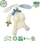 Lodër Maud N Lil Oscar The Bunny, i bardhë