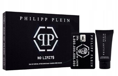 Set parfum për burra Philipp Plein No Limits, EDP 50 ml, after shave 50 ml