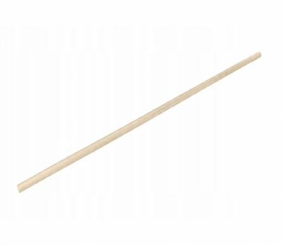 Dorezë dru për fshesë, 150 cm, me filetë, ngjyrë druri