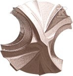 Spiral stërvitjeje Turbodrill SDS Max 32mm, gjatësi 920mm, gri