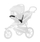 Adaptor karroce për ulëse makine Thule Infant, metalik, me jastëkime, i zi