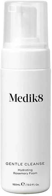 Shkumë për pastrimin e fytyrë Medik8 Gentle Cleanse Hydrating Rosemary Foam, 150 ml